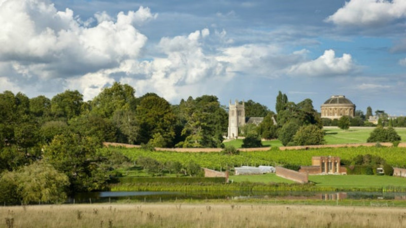 Photograph of the gardens and parkland at Ickworth House