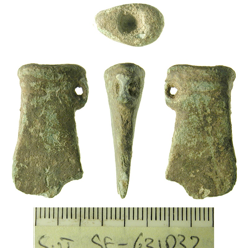 Image of miniature socketed axe